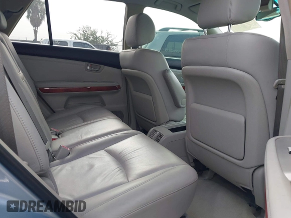 2005 Lexus RX 330 with VIN JTJGA31UX50048463, listed as a IAAI auction lot 41226260 with 76,778 mi miles and . Bid and sale history available at DreamBid. Image 8.