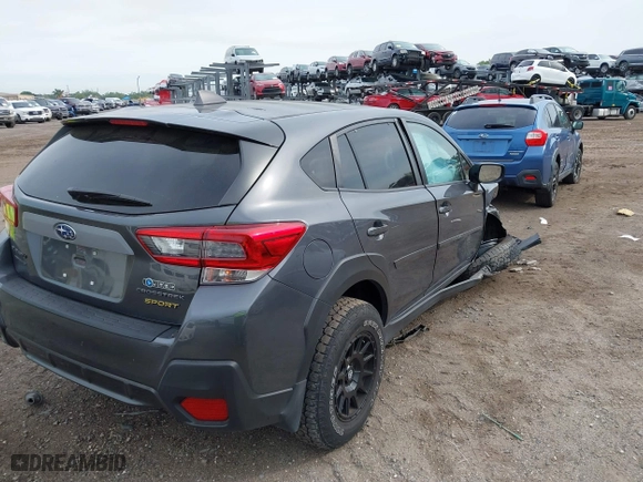 2021 Subaru Crosstrek Sport with VIN JF2GTHSCXMH314761, listed as a IAAI auction lot 41881195 with 65,207 mi miles. Bid and sale history available at carsss.com. Image 4.