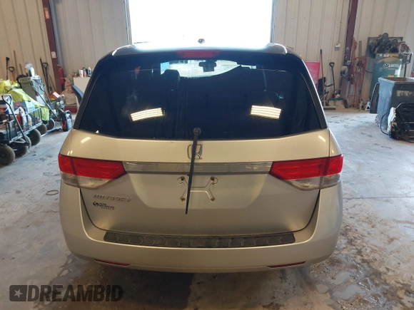 2015 Honda Odyssey EX-L with VIN 5FNRL5H6XFB063430, listed as a IAAI auction lot 41913142 with 238,051 mi miles and . Bid and sale history available at carsss.com. Image 16.