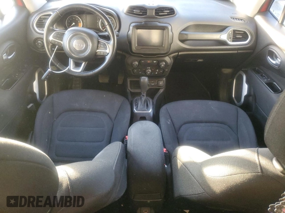 2018 Jeep Renegade Latitude with VIN ZACCJABB8JPG67201, listed as a Copart auction lot 48498875 with 0 mi miles and Salvage Title. Bid and sale history available at carsss.com. Image 8.