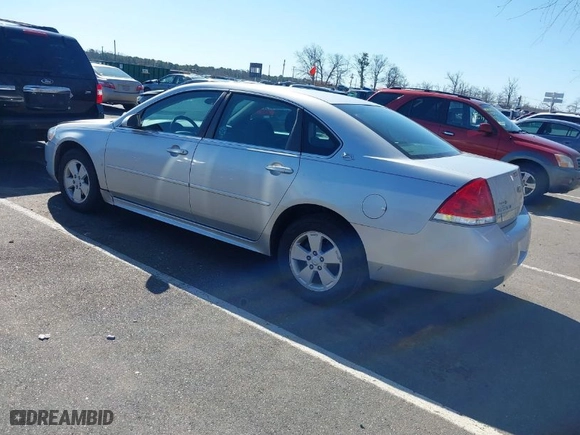 2009 Chevrolet Impala 3.5L LT with VIN 2G1WT57K791214855, listed as a IAAI auction lot 41767381 with NaN miles. Bid and sale history available at carsss.com. Image 3.