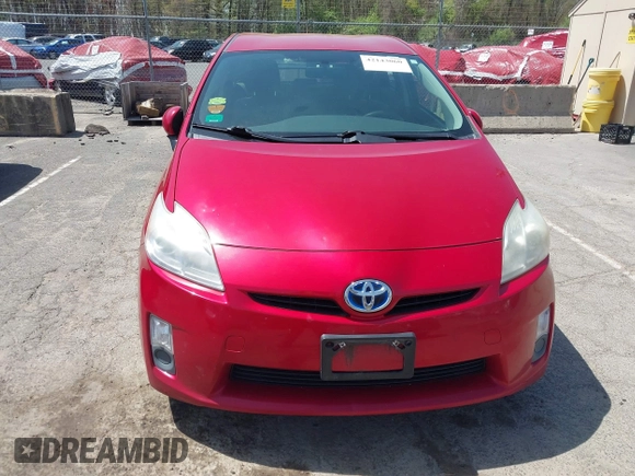 2011 Toyota Prius I with VIN JTDKN3DU6B5337481, listed as a IAAI auction lot 42143060 with 207,394 mi miles. Bid and sale history available at carsss.com. Image 12.