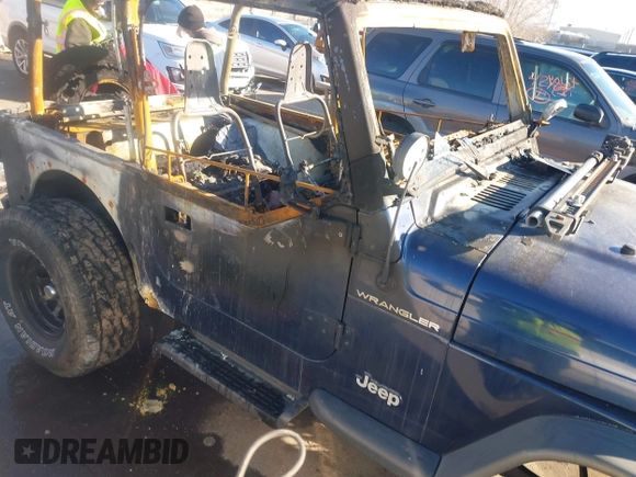 1997 Jeep Wrangler SE with VIN 1J4FY29P9VP545038, listed as a IAAI auction lot 41740684 with 1 mi miles. Bid and sale history available at carsss.com. Image 11.