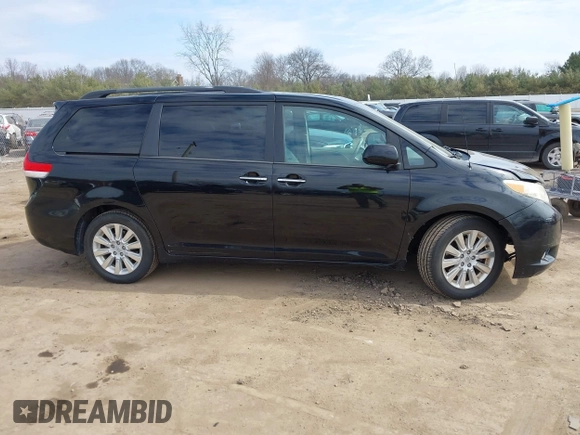 2013 Toyota Sienna XLE with VIN 5TDDK3DC9DS064154, listed as a IAAI auction lot 41898401 with 175,013 mi miles and . Bid and sale history available at DreamBid. Image 13.