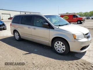 2014 Dodge Grand Caravan SE 30th Anniversary with VIN 2C4RDGBGXER239406, listed as a Copart auction lot 53974845 with 162,823 mi miles and Salvage Title. Bid and sale history available at DreamBid. Image 4.