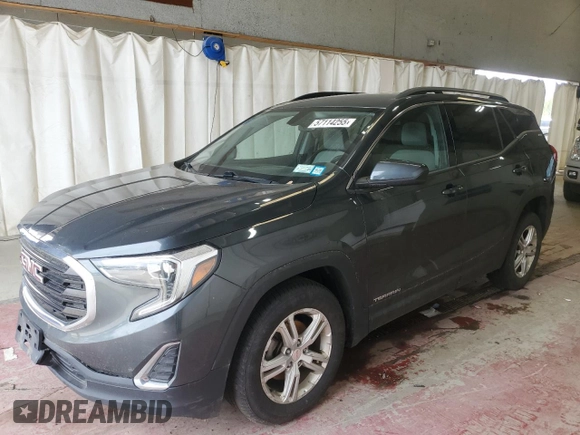 2018 GMC Terrain SLE z VIN 3GKALTEV3JL300934, wystawiony jako Copart lot #57114255 z przebiegiem 183 689 mil mil oraz Tytuł czysty. Historia ofert i sprzedaży dostępna na DreamBid. Obrazek 1.