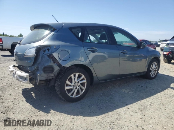 2012 Mazda 3 i Grand Touring with VIN JM1BL1M81C1559061, listed as a Copart auction lot 55989095 with Not Provided miles and Salvage Title. Bid and sale history available at DreamBid. Image 3.