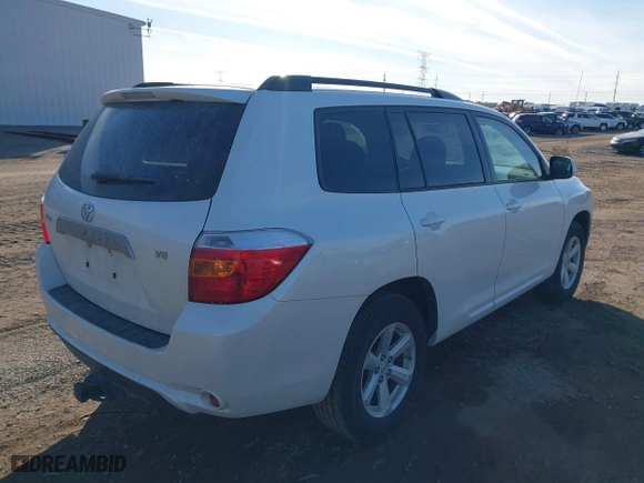 2009 Toyota Highlander with VIN JTEDS41A792088956, listed as a IAAI auction lot 41551707 with 203,863 mi miles. Bid and sale history available at carsss.com. Image 4.