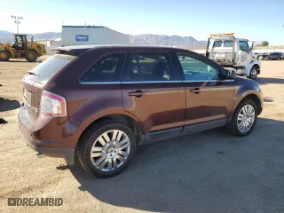 2010 Ford Edge Limited with VIN 2FMDK4KC1ABB39141, listed as a Copart auction lot 47001095 with 126,583 mi miles and Salvage Title. Bid and sale history available at carsss.com. Image 3.