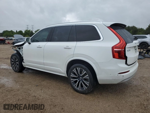 2022 Volvo XC90 Momentum with VIN YV4102PK1N1811232, listed as a Copart auction lot 57705035 with 62,070 mi miles and Salvage title. Bid and sale history available at DreamBid. Image 2.