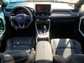 2022 Toyota RAV4 Hybrid XSE with VIN 4T3E6RFV5NU080667, listed as a Copart auction lot 53022975 with 72,721 mi miles and Salvage title. Bid and sale history available at DreamBid. Image 8.