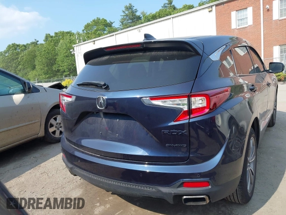 2022 Acura RDX Technology with VIN 5J8TC2H55NL010661, listed as a IAAI auction lot 42418413 with 26,609 mi miles and . Bid and sale history available at DreamBid. Image 15.