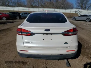 2020 Ford Fusion SE with VIN 3FA6P0HD5LR166862, listed as a Copart auction lot 50536195 with 48,885 mi miles and Salvage Title. Bid and sale history available at carsss.com. Image 6.