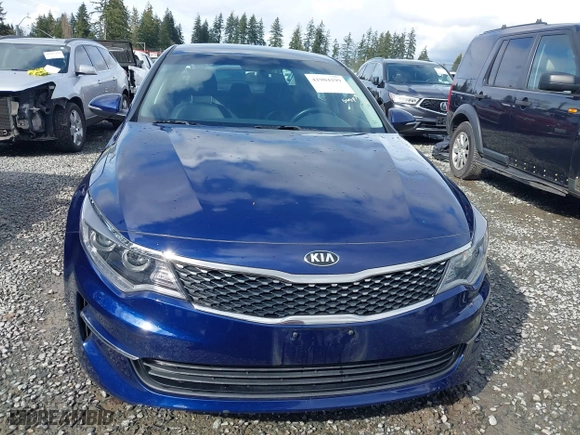 2017 Kia Optima EX with VIN 5XXGU4L39HG162638, listed as a IAAI auction lot 41904299 with 105,864 mi miles. Bid and sale history available at carsss.com. Image 12.
