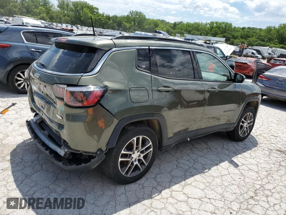 2018 Jeep Compass Latitude с VIN 3C4NJDBB8JT176145, выставлен на аукционе Copart как лот 58164155 с пробегом 114 797 миль миль и Списание • Salvage title. История ставок и продаж доступна на DreamBid. Изображение 3.