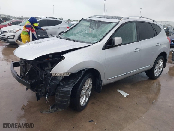 2011 Nissan Rogue SV with VIN JN8AS5MT2BW168436, listed as a IAAI auction lot 41861785 with 174,593 mi miles. Bid and sale history available at carsss.com. Image 19.