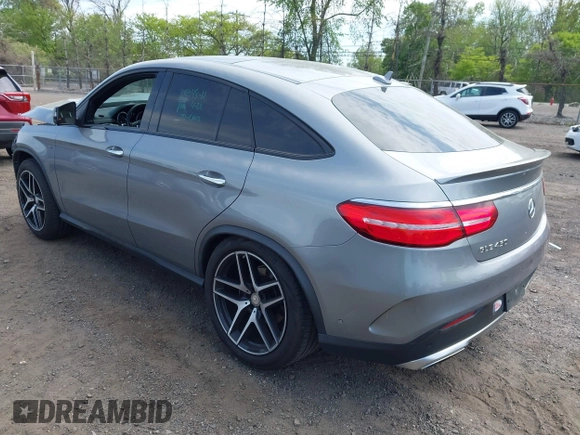 2016 Mercedes-Benz GLE 450 AMG with VIN 4JGED6EB8GA038602, listed as a IAAI auction lot 42166862 with 101,490 mi miles and . Bid and sale history available at DreamBid. Image 3.
