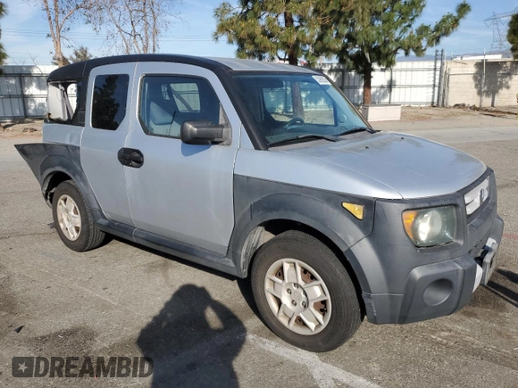 2007 Honda Element LX with VIN 5J6YH18337L009505, listed as a Copart auction lot 53969285 with 225,154 mi miles and Salvage Title. Bid and sale history available at DreamBid. Image 4.