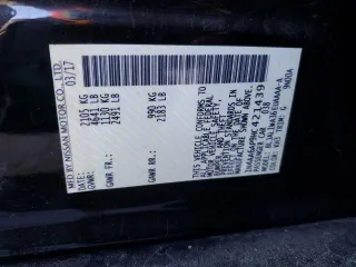 2017 Nissan Maxima SV with VIN 1N4AA6AP9HC421439, listed as a Copart auction lot 45673005 with 118,260 mi miles and Salvage Title. Bid and sale history available at carsss.com. Image 12.
