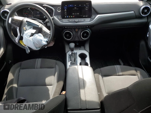 2023 Chevrolet Blazer LT z VIN 3GNKBCR49PS235324, wystawiony jako Copart lot #53820025 z przebiegiem 14 528 mil mil oraz Nie do naprawy • Non repairable. Historia ofert i sprzedaży dostępna na DreamBid. Obrazek 8.