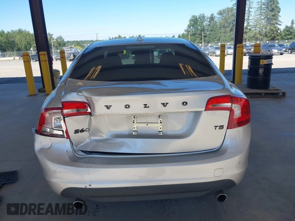 2013 Volvo S60 T5 Premier with VIN YV1612FS0D2224742, listed as a IAAI auction lot 42655428 with 92,597 mi miles and . Bid and sale history available at DreamBid. Image 16.