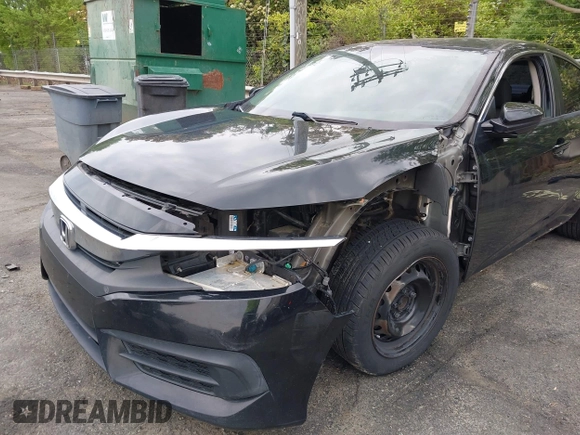 2016 Honda Civic Sedan LX with VIN 19XFC2F58GE098941, listed as a IAAI auction lot 42027734 with 155,677 mi miles. Bid and sale history available at carsss.com. Image 6.