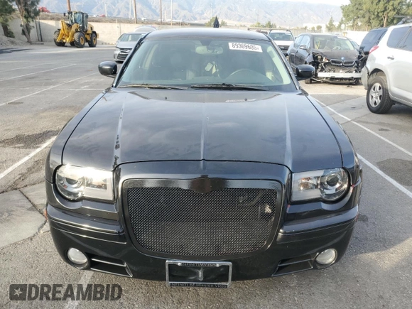 2006 Chrysler 300 C SRT8 with VIN 2C3LA73W36H114859, listed as a Copart auction lot 89369605 with 0 mi miles and Salvage Title. Bid and sale history available at carsss.com. Image 5.