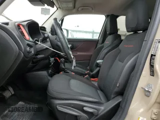2016 Jeep Renegade Trailhawk with VIN ZACCJBCT7GPC50495, listed as a Copart auction lot 55705395 with 161,439 mi miles and Salvage title. Bid and sale history available at DreamBid. Image 7.