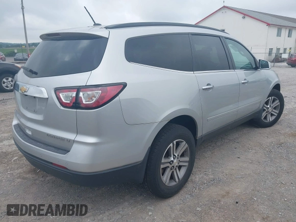 2015 Chevrolet Traverse LT with VIN 1GNKRGKD1FJ260280, listed as a IAAI auction lot 42655028 with 165,193 mi miles and . Bid and sale history available at DreamBid. Image 4.