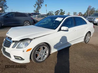 2011 Mercedes-Benz E-Class E 350 Luxury with VIN WDDHF5GB9BA279117, listed as a IAAI auction lot 41934443 with 63,014 mi miles. Bid and sale history available at carsss.com. Image 2.