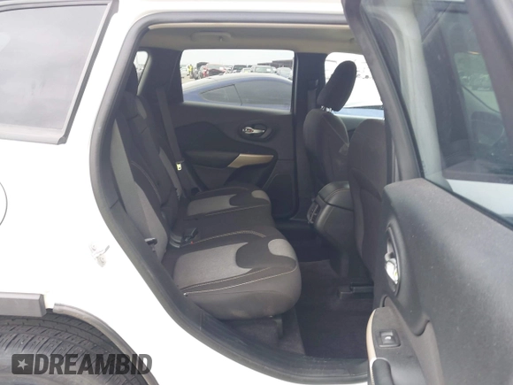 2017 Jeep Cherokee Sport with VIN 1C4PJLAB4HW619593, listed as a IAAI auction lot 42177037 with 113,674 mi miles and . Bid and sale history available at DreamBid. Image 8.