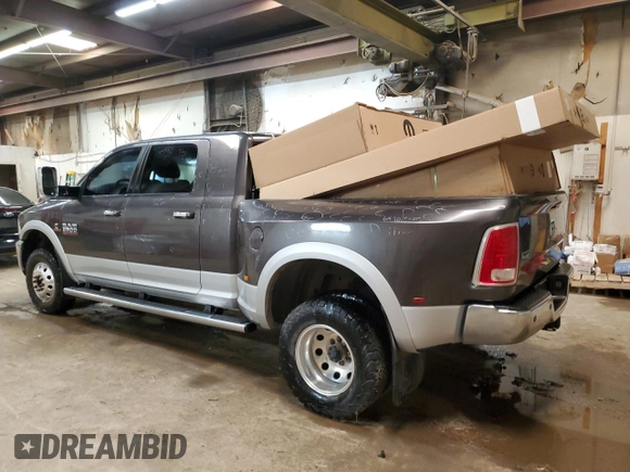 2014 Ram 3500 Laramie with VIN 3C63RRML3EG223381, listed as a Copart auction lot 59495444 with 94,877 mi miles and Clean Title. Bid and sale history available at carsss.com. Image 2.