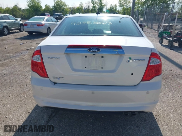 2012 Ford Fusion Hybrid with VIN 3FADP0L38CR255511, listed as a IAAI auction lot 42381063 with 82,083 mi miles and . Bid and sale history available at DreamBid. Image 17.
