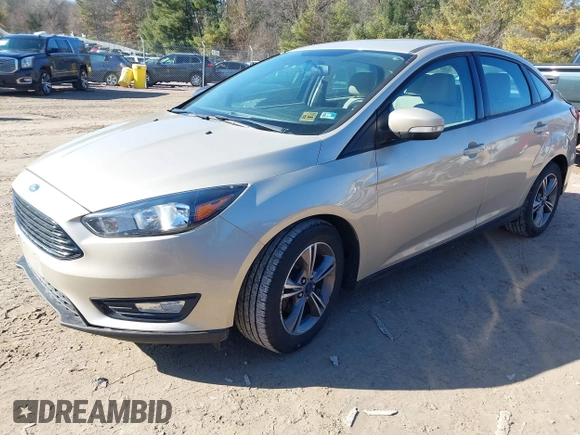 2018 Ford Focus SE with VIN 1FADP3FE8JL256698, listed as a IAAI auction lot 41757179 with 118,498 mi miles. Bid and sale history available at carsss.com. Image 19.