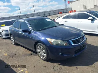 2008 Honda Accord EX z VIN 1HGCP36738A049425, wystawiony jako IAAI lot #41838080 z przebiegiem 204 679 mil mil oraz . Historia ofert i sprzedaży dostępna na DreamBid. Obrazek 1.