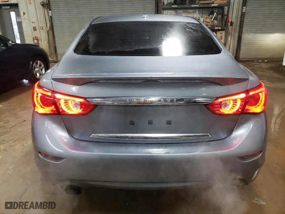 2016 Infiniti Q50 3.0t Premium with VIN JN1EV7AR2GM344075, listed as a Copart auction lot 43652415 with NaN miles and Salvage Title. Bid and sale history available at carsss.com. Image 6.