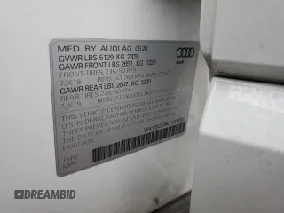 2020 Audi Q3 S line Premium Plus с VIN WA1EECF38L1103850, выставлен на аукционе Copart как лот 50740425 с пробегом 39 327 миль миль и Списание • Salvage title. История ставок и продаж доступна на DreamBid. Изображение 15.