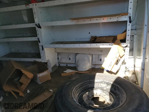 2013 Ford Econoline Cargo Commercial with VIN 1FTSE3EL9DDB11319, listed as a Copart auction lot 89179705 with Not Provided miles and Salvage Title. Bid and sale history available at carsss.com. Image 11.