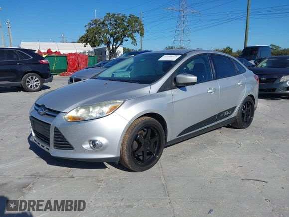 2012 Ford Focus SE with VIN 1FAHP3F23CL265724, listed as a IAAI auction lot 41184121 with 216,873 mi miles. Bid and sale history available at carsss.com. Image 17.