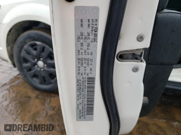 2016 Dodge Journey SE with VIN 3C4PDCAB0GT237833, listed as a Copart auction lot 47016185 with 184,130 mi miles and Salvage Title. Bid and sale history available at carsss.com. Image 15.