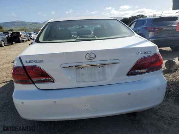 2005 Lexus ES 330 with VIN JTHBA30G255103224, listed as a Copart auction lot 51690245 with 240,143 mi miles and Salvage Title. Bid and sale history available at carsss.com. Image 6.