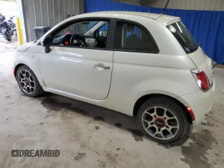 2012 FIAT 500 Pop with VIN 3C3CFFAR5CT349002, listed as a Copart auction lot 53373255 with 110,337 mi miles and Salvage title. Bid and sale history available at DreamBid. Image 2.