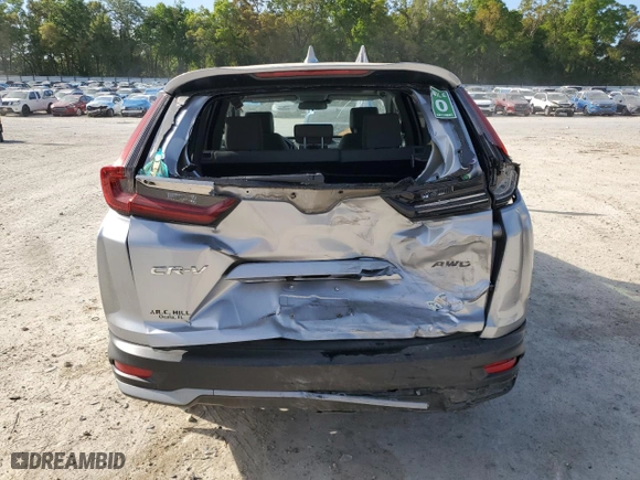 2021 Honda CR-V EX with VIN 2HKRW2H56MH645472, listed as a Copart auction lot 50496195 with 88,826 mi miles and Non Repairable. Bid and sale history available at carsss.com. Image 6.