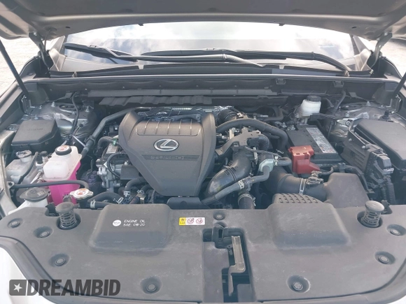 2022 Lexus NX 350 F Sport with VIN JTJKGCEZXN5001287, listed as a IAAI auction lot 42125581 with 47,766 mi miles and . Bid and sale history available at DreamBid. Image 10.