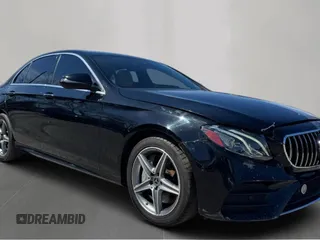 2018 Mercedes-Benz E-Class E 300 with VIN WDDZF4KB2JA346869, listed as a Copart auction lot 54387445 with 125,149 mi miles and Clean Title. Bid and sale history available at carsss.com. Image 1.