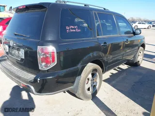 2007 Honda Pilot EX-L with VIN 5FNYF28557B003291, listed as a IAAI auction lot 41812795 with 191,493 mi miles. Bid and sale history available at carsss.com. Image 4.