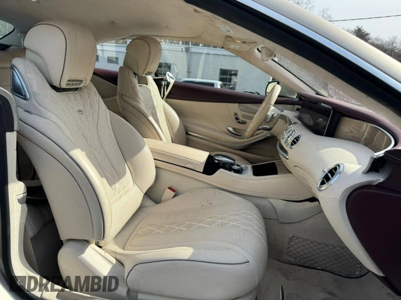 2019 Mercedes-Benz S-Class S 560 with VIN WDDXK8DB1KA038603, listed as a Copart auction lot 48438424 with 34,121 mi miles. Bid and sale history available at carsss.com. Image 8.