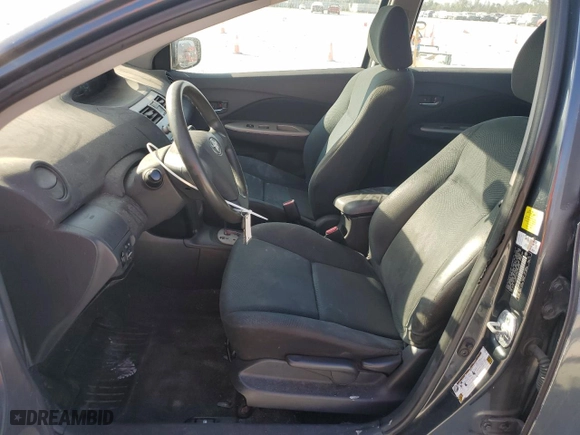 2011 Toyota Yaris with VIN JTDBT4K33B1404938, listed as a Copart auction lot 44312955 with 0 mi miles and Salvage Title. Bid and sale history available at carsss.com. Image 7.