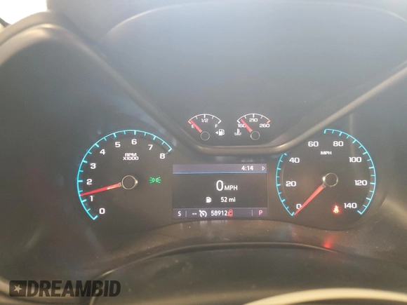 2020 Chevrolet Colorado 2WD LT z VIN 1GCHSCEA4L1183594, wystawiony jako Copart lot #63303835 z przebiegiem 58 912 mil mil oraz Czysty tytuł • Clean title. Historia ofert i sprzedaży dostępna na DreamBid. Obrazek 9.