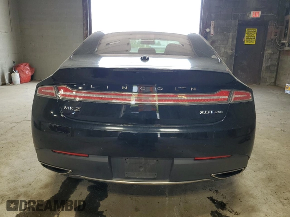 2017 Lincoln MKZ Reserve with VIN 3LN6L5F9XHR645024, listed as a Copart auction lot 59688595 with 125,890 mi miles and Clean title. Bid and sale history available at DreamBid. Image 6.